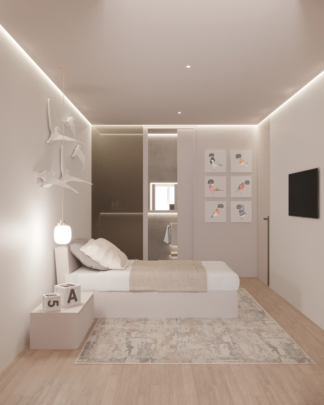 Giulia Doria Architetto | Lavica Studio | Villa Cannes | Interno Camera da letto