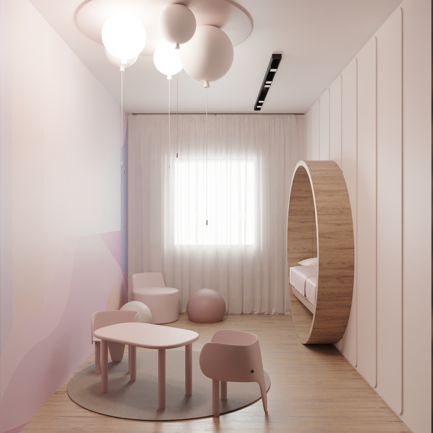 Giulia Doria Architetto | Lavica Studio | appartamento Catania | render interno camera da letto 10