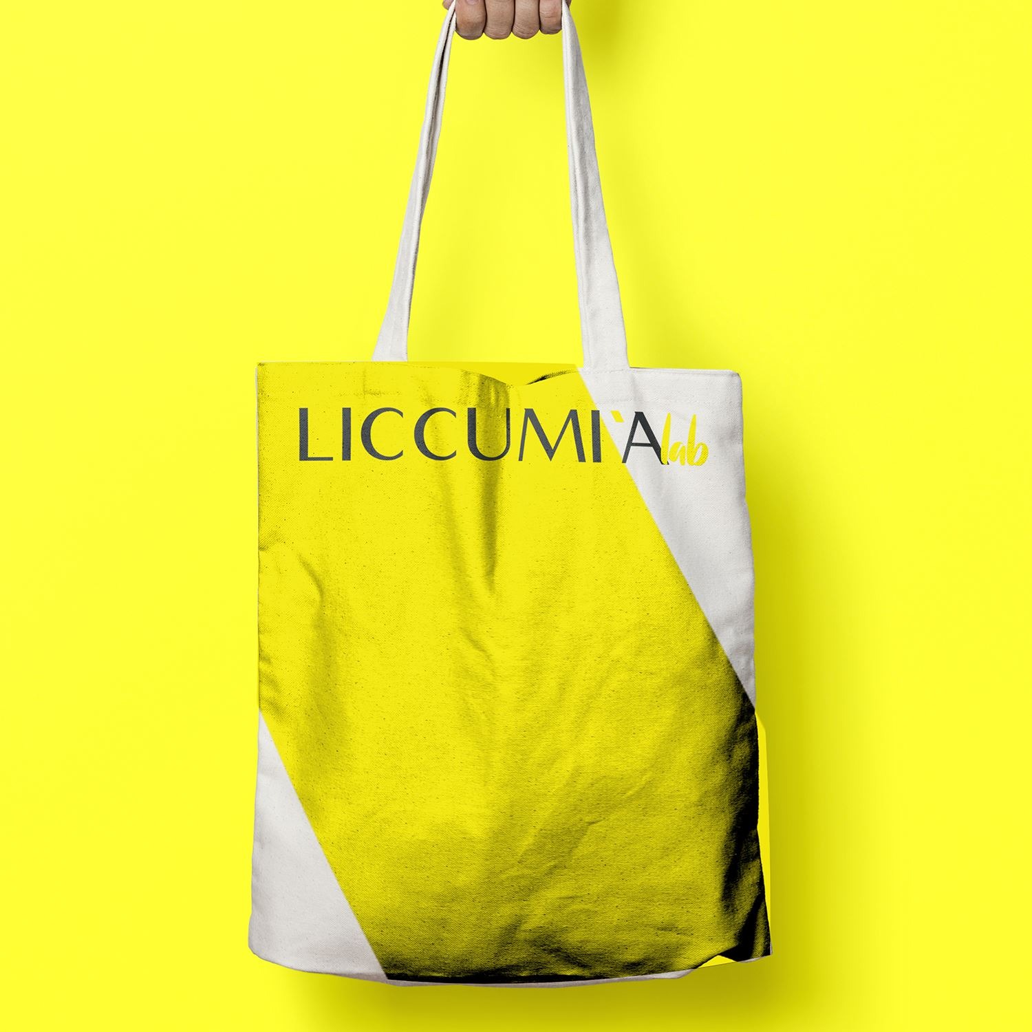 Giulia Doria Architetto | Lavica Studio | Liccumia branding | Borsa di stoffa