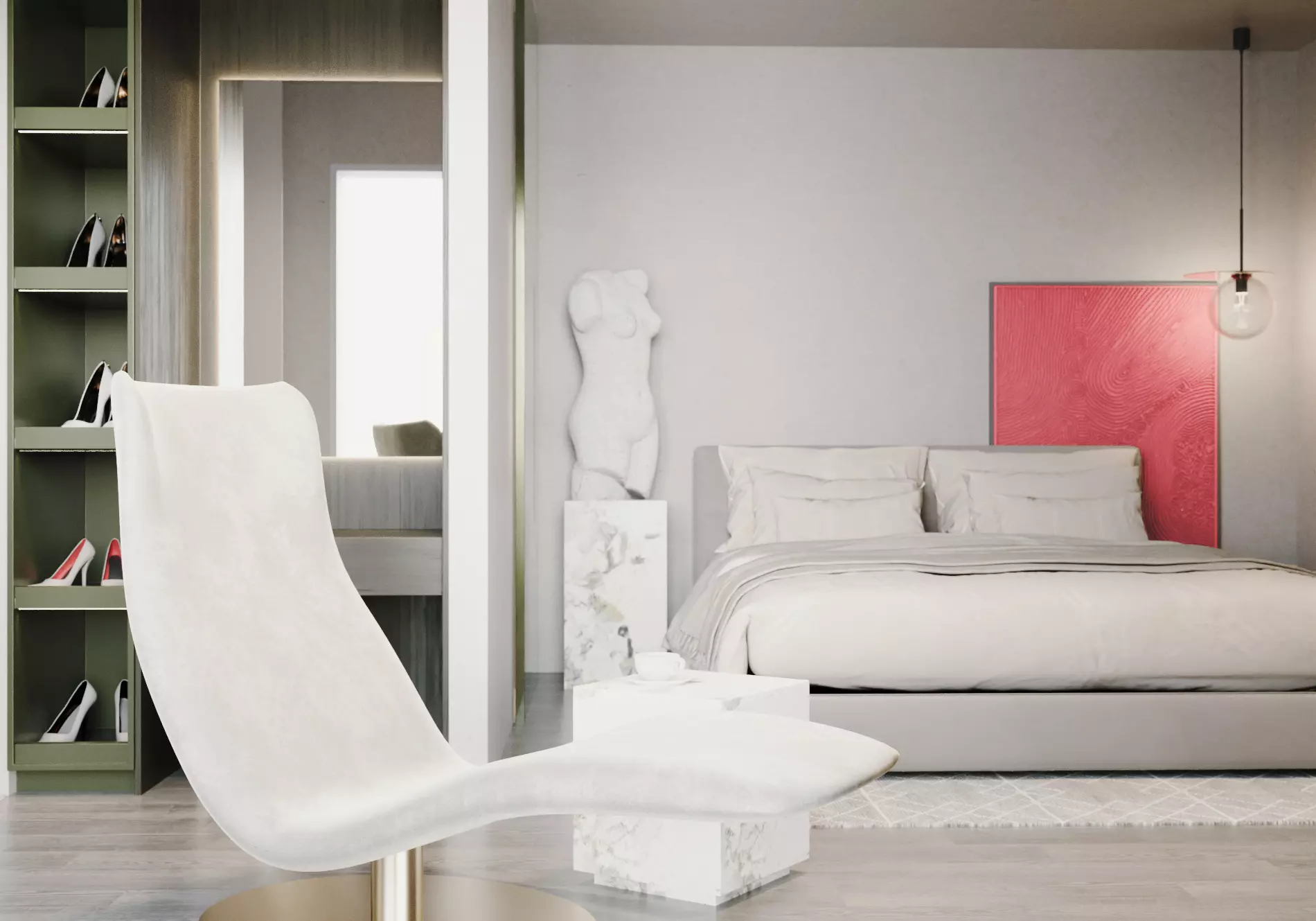 Giulia Doria Architect | LAVICA | Interior design | AC apt | bedroom
